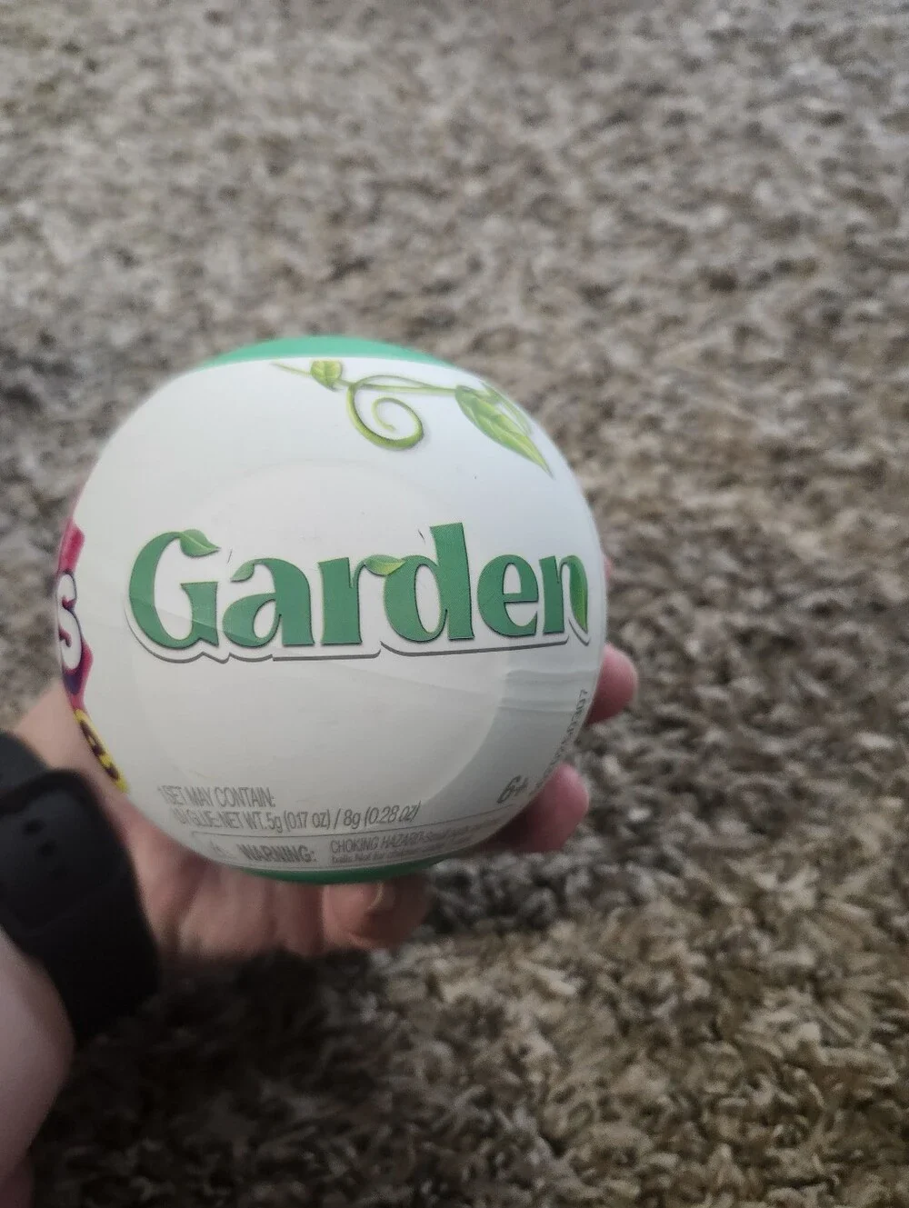 ZURU Mini Brands Create Garden Collectible Toy Ball - White & Green